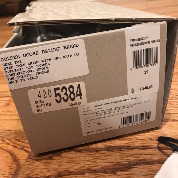 Golden goose deluxe brand superstar sneakers in excellent barely used condition! - Picture 7 of 7